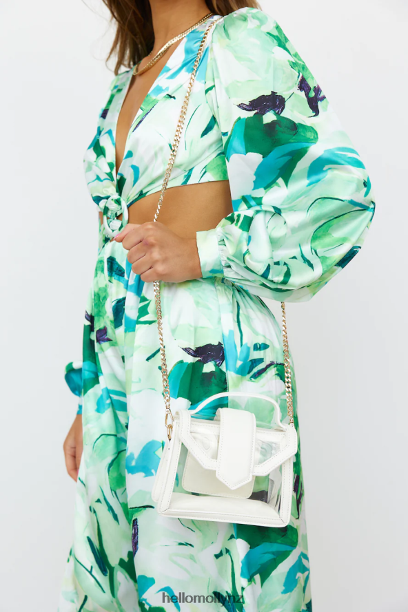 Hello Molly BILLINI Ari Cross Body Bag Clear White PBN88610234 Accessories