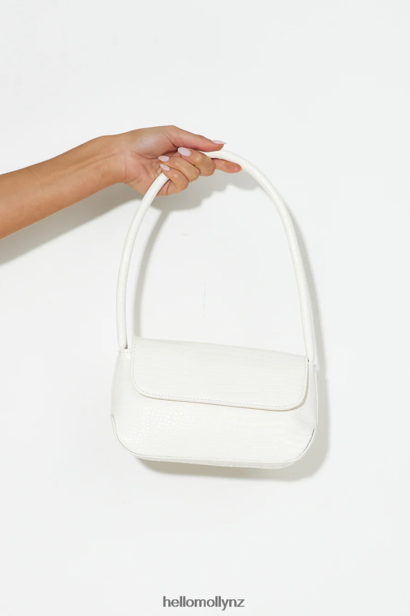 Hello Molly BILLINI Izalia Shoulder Bag Bone Croc PBN88610174 Accessories