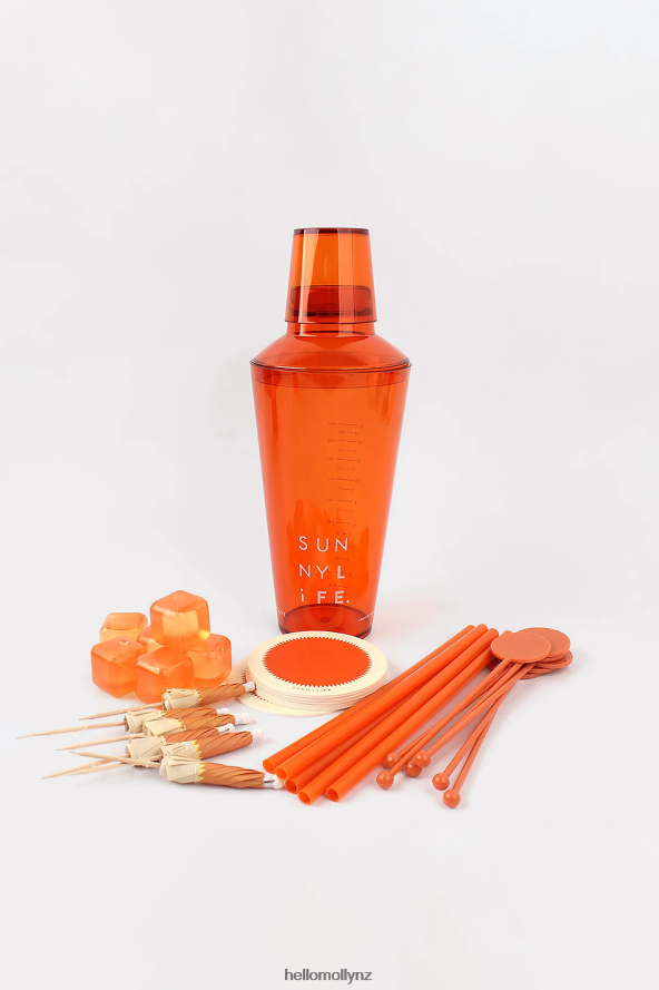 Hello Molly SUNNYLIFE Cocktail Essentials Kit Terracotta PBN88610267 Accessories