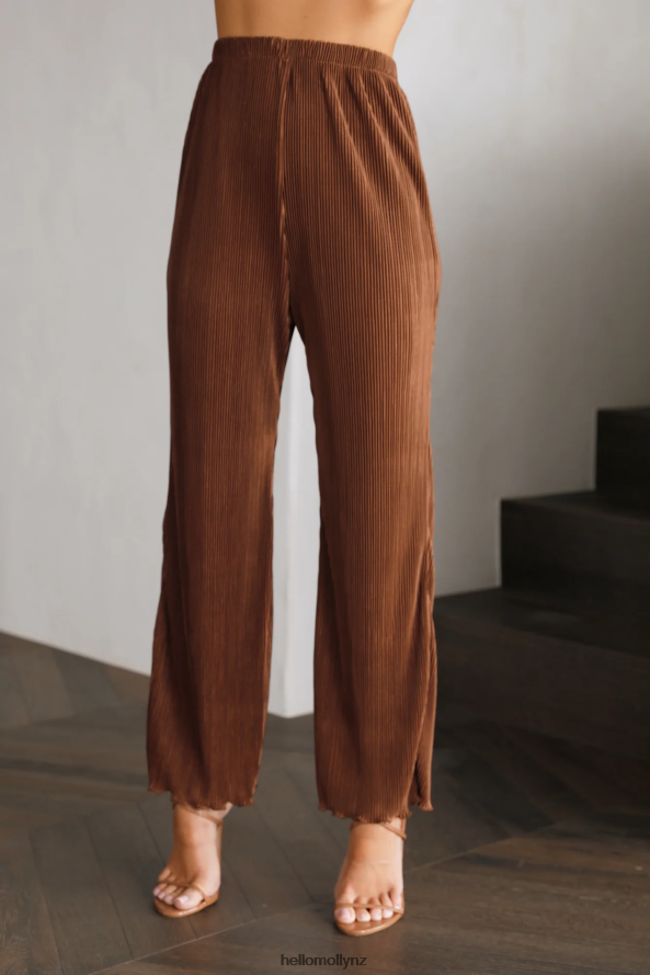 Hello Molly Your Amusement Pants Brown PBN8869296 Clothing