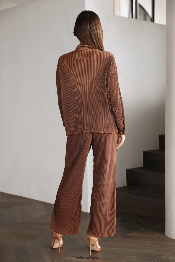 Hello Molly Your Amusement Pants Brown PBN8869296 Clothing