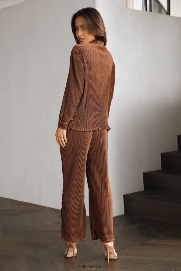 Hello Molly Your Amusement Pants Brown PBN8869296 Clothing