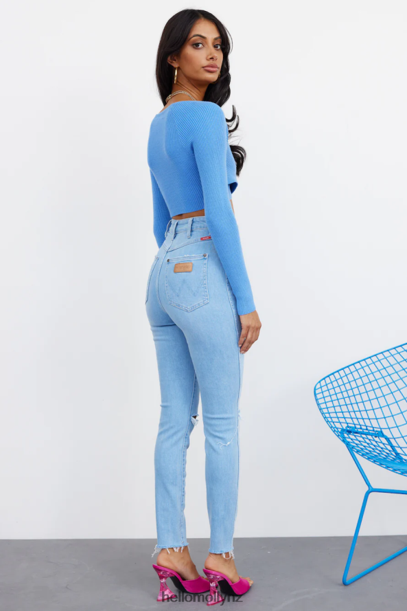 Hello Molly WRANGLER Hi Pins Skinny Jeans Essence PBN8869787 Clothing