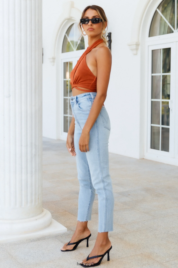 Hello Molly WRANGLER Tyler Cropped Jeans Love Buzz PBN8869114 Clothing