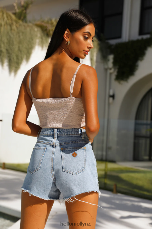 Hello Molly ABRAND High Waisted A Venice Shorts Joanna PBN8869771 Clothing