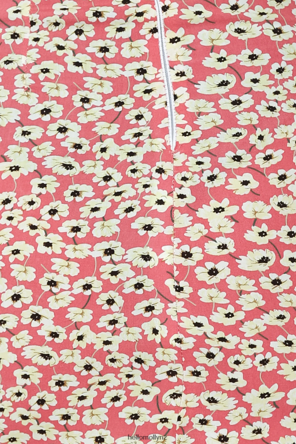 Hello Molly All Over Now Skirt Pink PBN8869489 Clothing