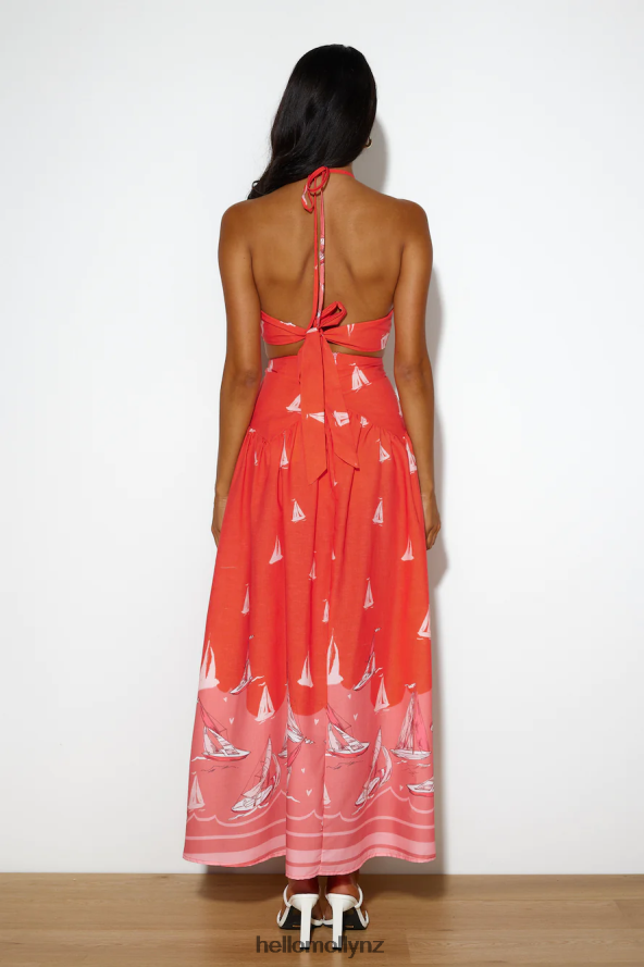 Hello Molly Boldest Move Maxi Skirt Red PBN8869645 Clothing