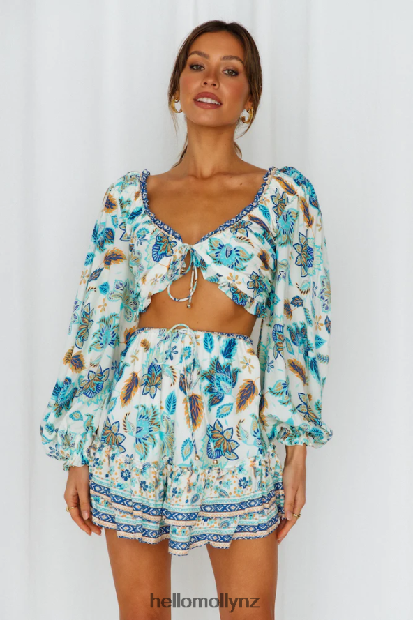 Hello Molly DOING THE MOST SKIRT BLUE PBN8869315 Clothing