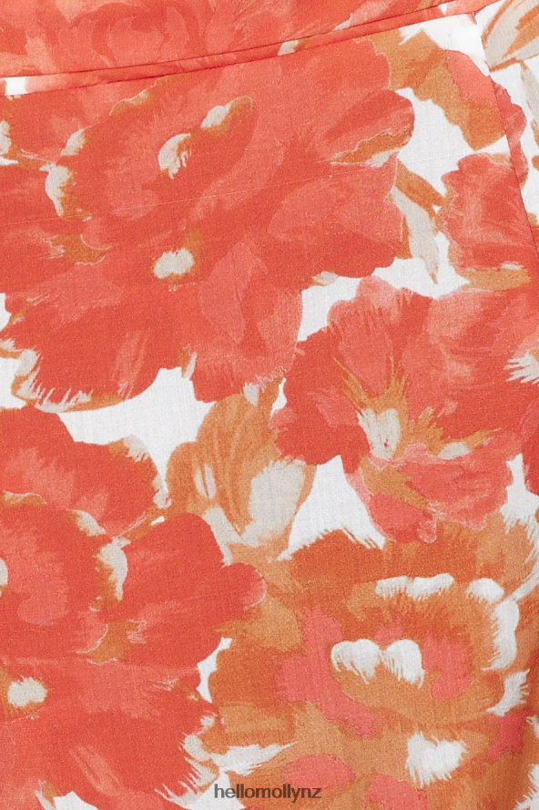 Hello Molly Dancing Under The Glow Maxi Skirt Orange PBN8869639 Clothing