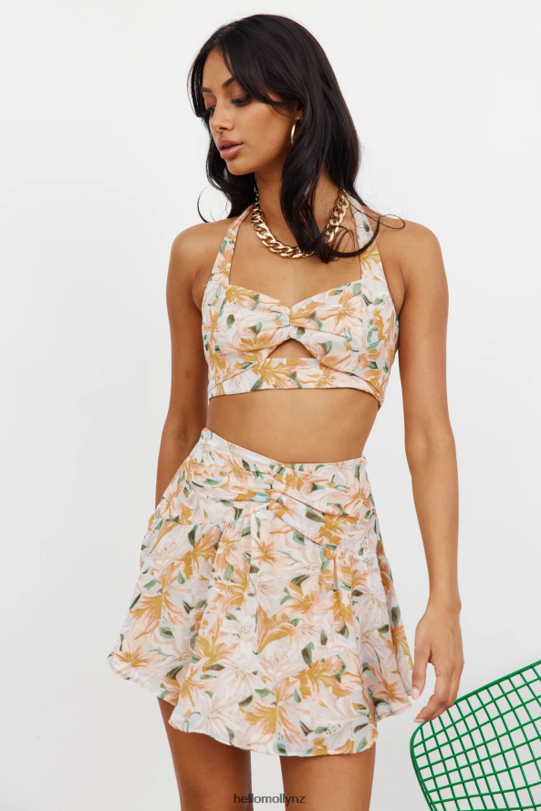 Hello Molly First Class Skirt Orange PBN8869252 Clothing