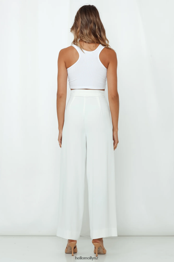 Hello Molly Poor Little Hearts Pants White PBN8869721 Clothing