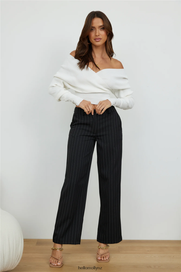 Hello Molly Yours Faithfully Pants Black PBN8869724 Clothing