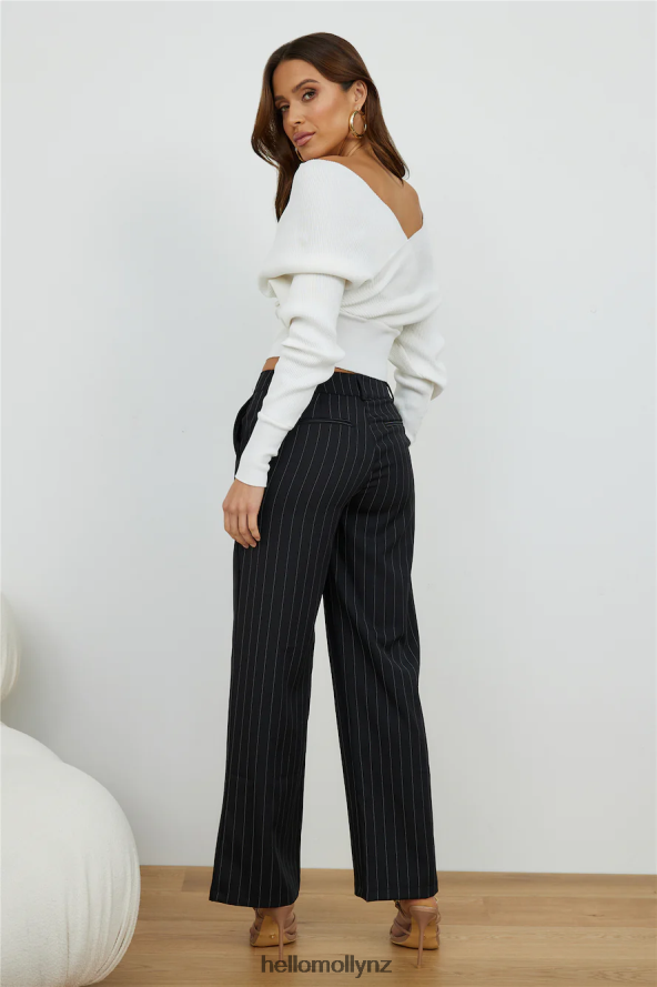 Hello Molly Yours Faithfully Pants Black PBN8869724 Clothing