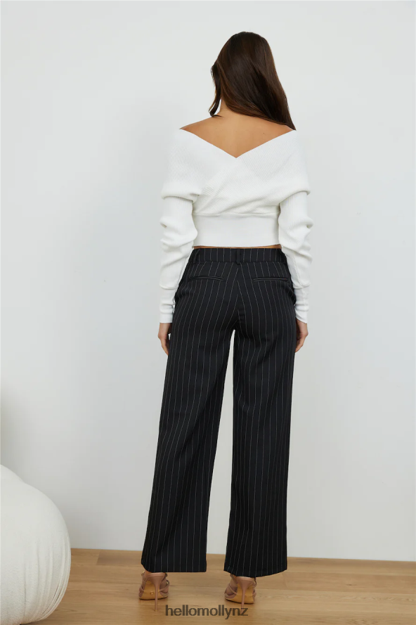 Hello Molly Yours Faithfully Pants Black PBN8869724 Clothing