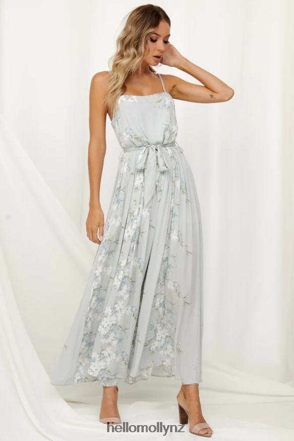 Hello Molly Aldridge Jumpsuit Grey PBN8867837 Clothing