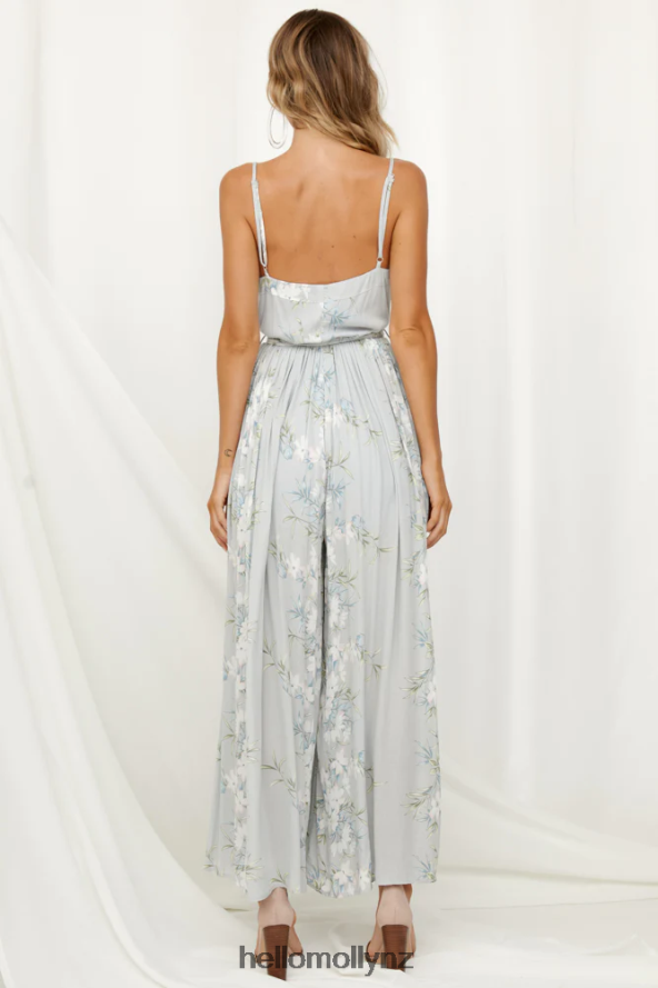 Hello Molly Aldridge Jumpsuit Grey PBN8867837 Clothing