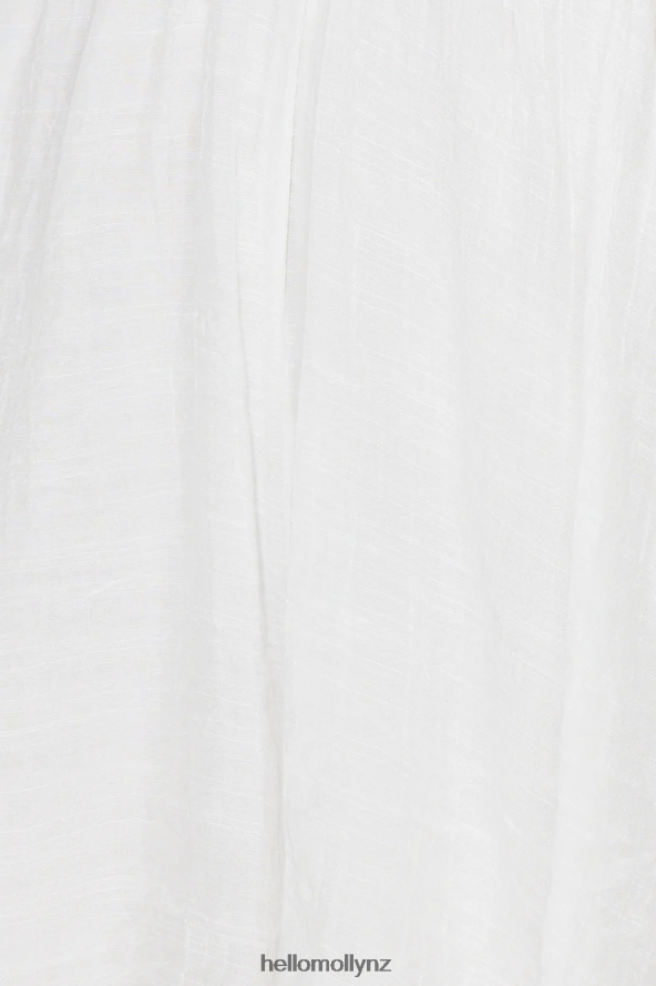 Hello Molly Sleek Days Romper White PBN8867786 Clothing