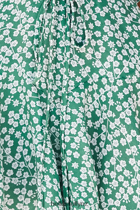 Hello Molly Woman In Love Romper Green PBN8867741 Clothing