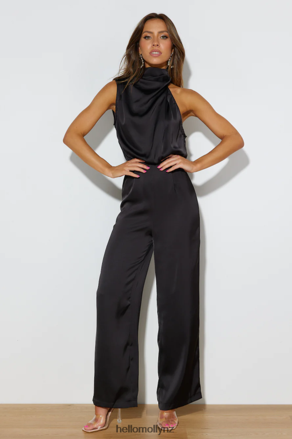 Hello Molly Youthful Days Jumpsuit Black PBN8867813 Clothing