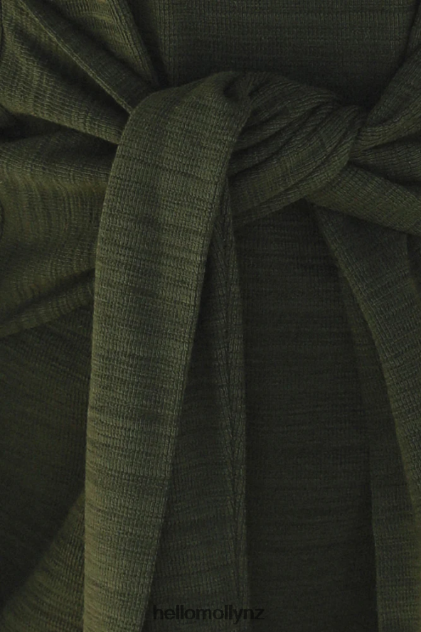 Hello Molly Somewhere In Between Dress Khaki PBN8866971 Clothing