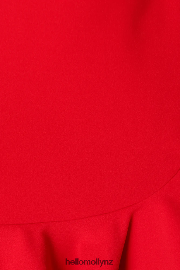 Hello Molly Velvet Roses Dress Red PBN8866962 Clothing