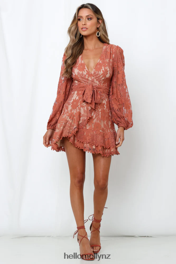 Hello Molly Elevated Angels Dress Rose PBN8867016 Clothing