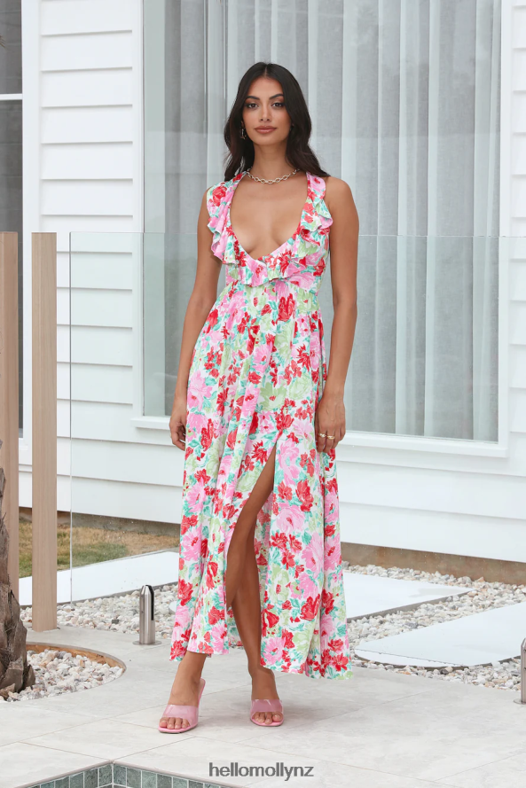 Hello Molly All Season Long Maxi Dress Red PBN8865985 Clothing