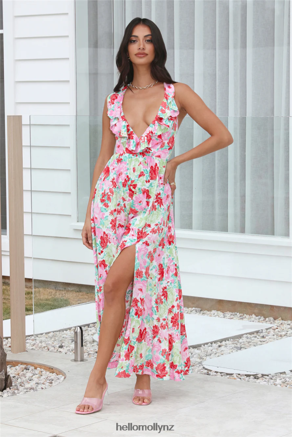 Hello Molly All Season Long Maxi Dress Red PBN8865985 Clothing