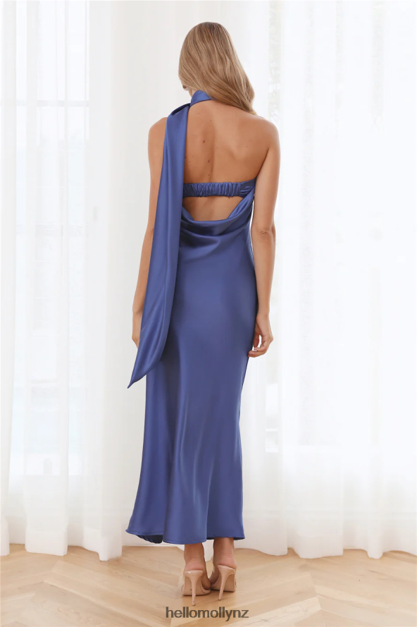 Hello Molly Attraction Stolen Maxi Dress Blue PBN8866009 Clothing
