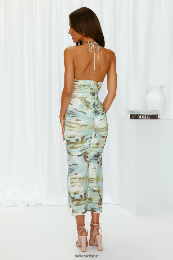 Hello Molly Ava Maxi Dress Green PBN8866775 Clothing