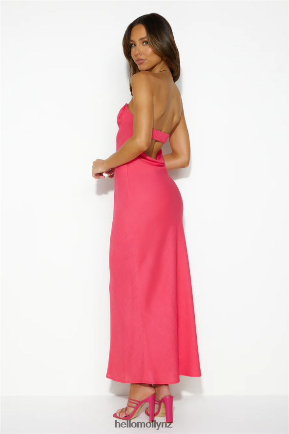 Hello Molly Beach Party Maxi Dress Pink PBN8865568 Clothing
