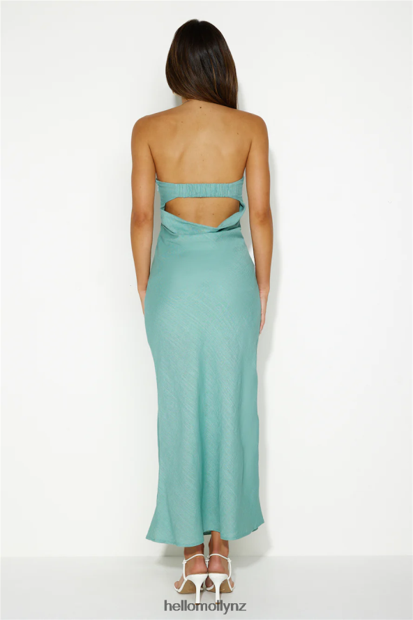 Hello Molly Beach Party Maxi Dress Sage PBN8865528 Clothing