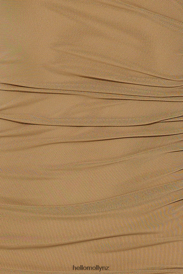 Hello Molly Blissful Summer Maxi Dress Tan PBN8865652 Clothing