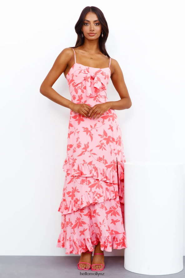 Hello Molly Carefree Times Maxi Dress Pink PBN8866686 Clothing