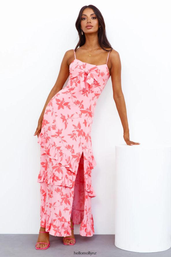 Hello Molly Carefree Times Maxi Dress Pink PBN8866686 Clothing