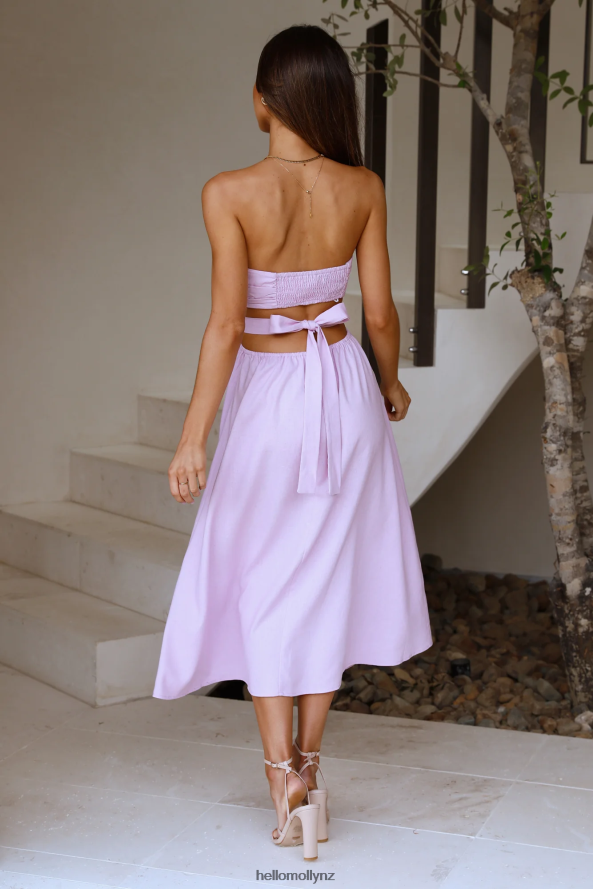 Hello Molly Cookie Baby Maxi Dress Lilac PBN8866537 Clothing