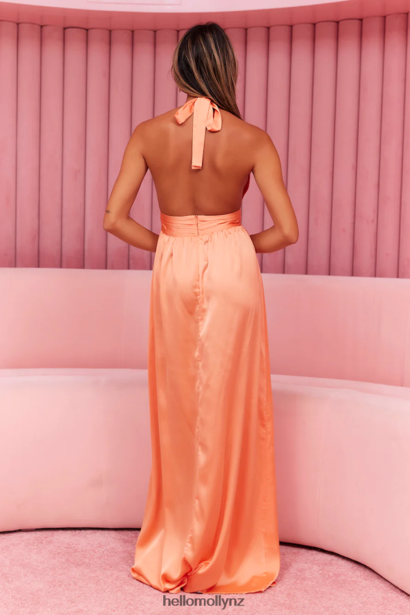 Hello Molly DEAR EMILIA Under My Spell Maxi Dress Papaya PBN8866461 Clothing