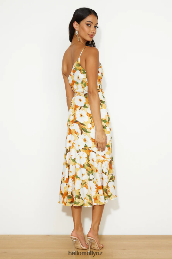 Hello Molly Dance Together Maxi Dress Orange PBN8865916 Clothing