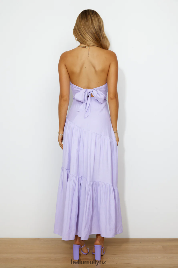 Hello Molly Daydream Look Maxi Dress Lilac PBN8864152 Clothing