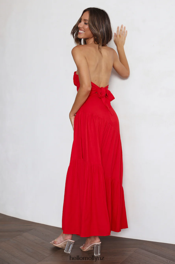 Hello Molly Daydream Look Maxi Dress Red PBN8863773 Clothing
