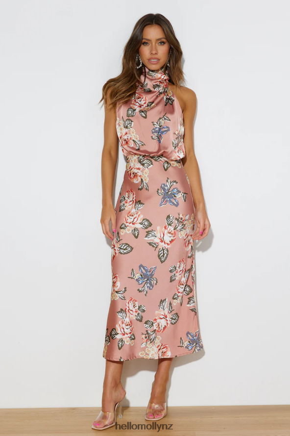 Hello Molly Faking It Maxi Dress Pink PBN8863826 Clothing