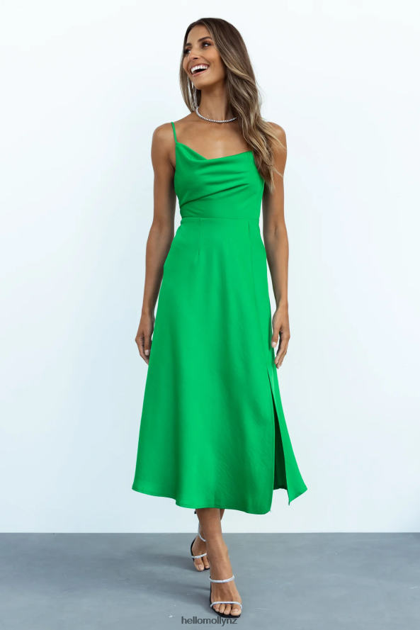 Hello Molly Family Secret Maxi Dress Green PBN8866708 Clothing