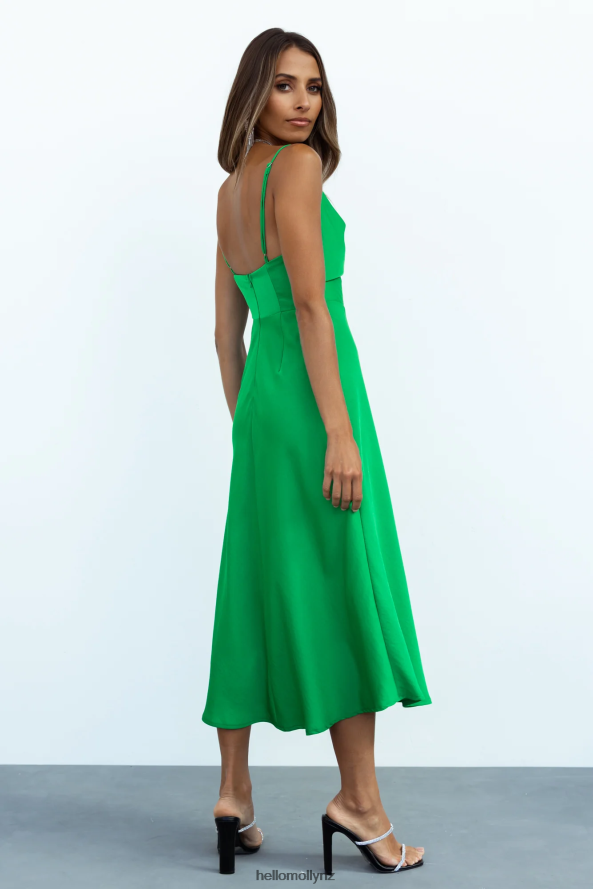Hello Molly Family Secret Maxi Dress Green PBN8866708 Clothing