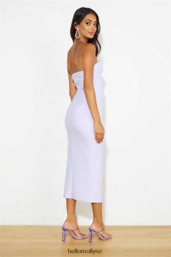 Hello Molly Feeling Slay Maxi Dress Lilac PBN8866112 Clothing
