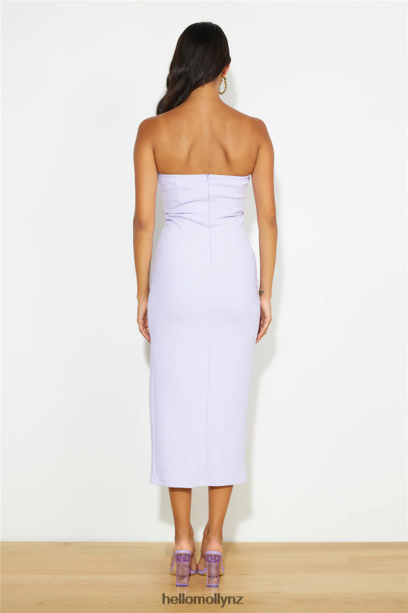 Hello Molly Feeling Slay Maxi Dress Lilac PBN8866112 Clothing