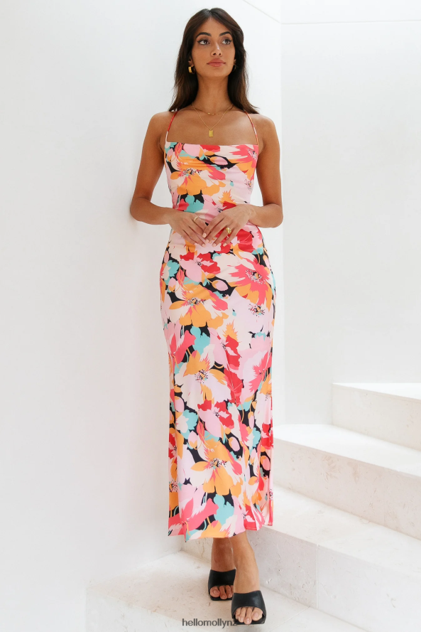Hello Molly Floating Mind Maxi Dress Floral PBN8866557 Clothing