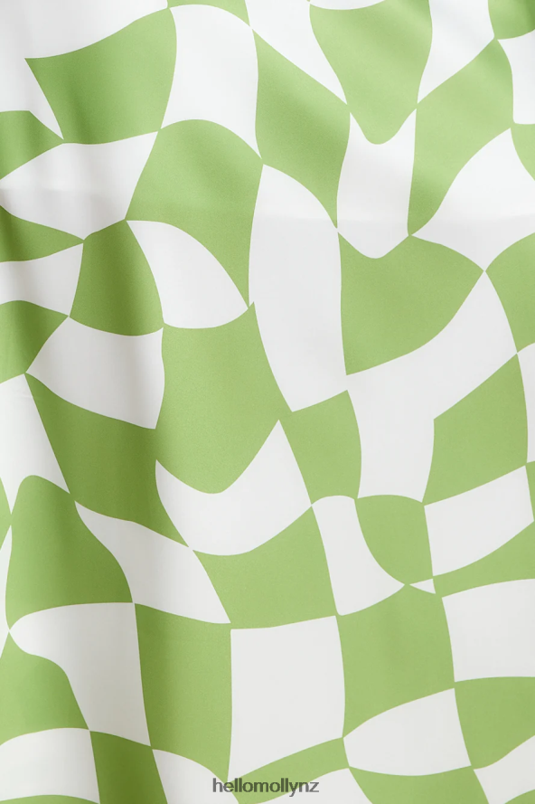 Hello Molly Floating Mind Maxi Dress Green PBN8866244 Clothing