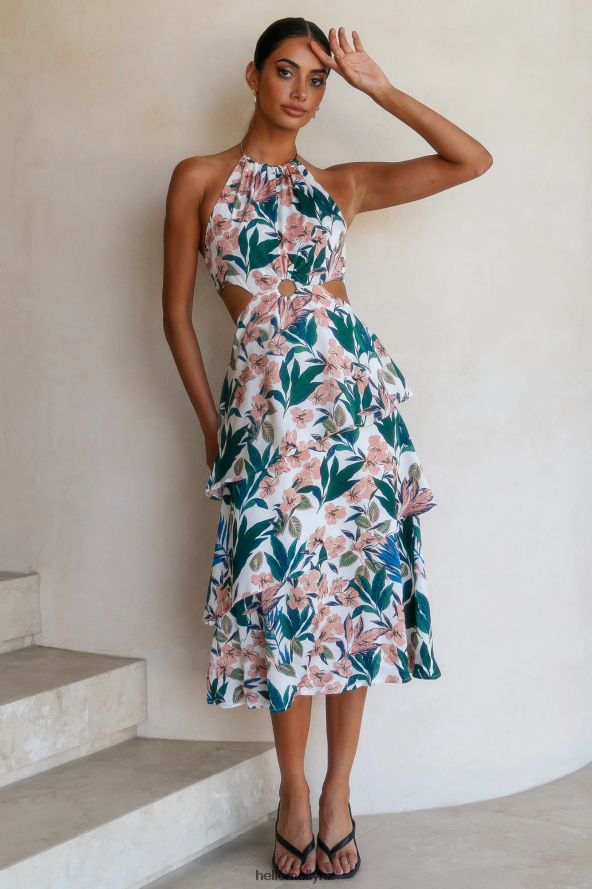 Hello Molly Flowing By Maxi Dress Floral PBN8866702 Clothing