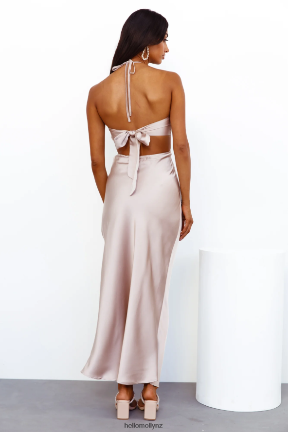 Hello Molly Found You Maxi Dress Beige PBN8866723 Clothing