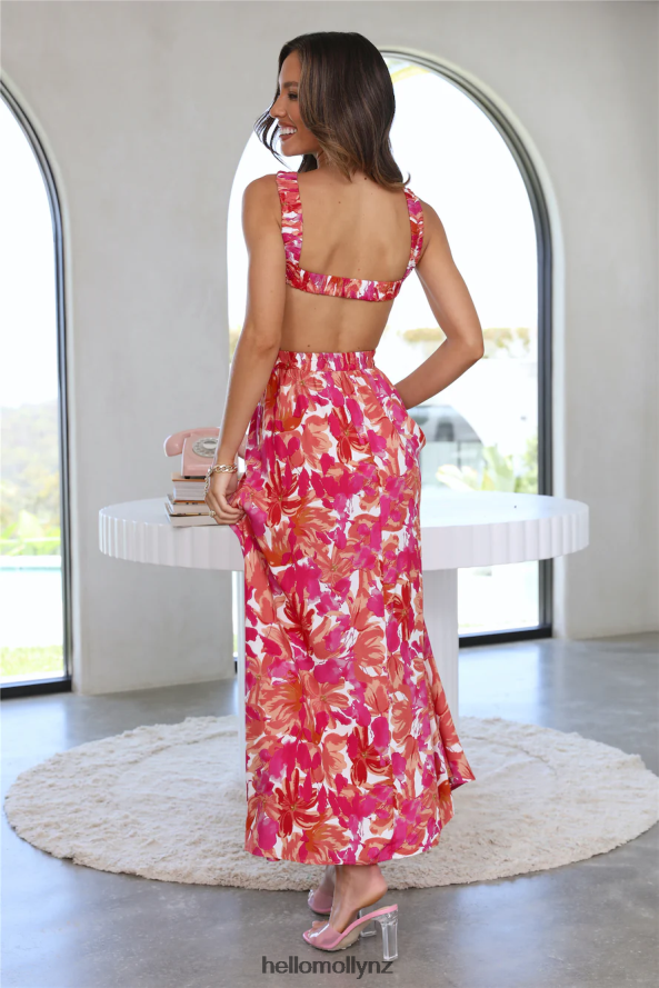 Hello Molly Got A Callback Maxi Dress Pink PBN8865017 Clothing